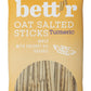 Smart Organics Bettr Salted Oat Sticks With Turmeric - Organic, 50g