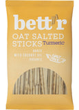 Smart Organics Bettr Salted Oat Sticks With Turmeric - Organic, 50g