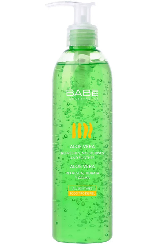 جل الألوفيرا 100% من Babe مع مكونات مجددة 300 مل