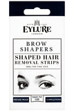 Eylure Brow Shaper - شرائح الشمع البارد المقطوعة مسبقًا للحصول على مظهر مثالي