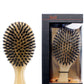 Kent Men's Club Oval Brush - Premium Grooming Tool For Men With Natural Bristles, Ergonomic Handle, Suitable For All Hair Types