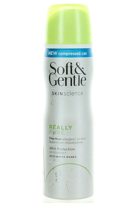سبراي مزيل العرق ومضاد للتعرق Soft & Gentle Really Pure حماية لمدة 48 ساعة بزيت الشوفان 75 مل