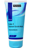 Beauty Formulas 3-in-1 Cleanser, Scrub & Mask For Oily Skin - 150ml