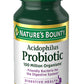 Nature's Bounty Acidophilus Probiotic دعم الجهاز الهضمي والمناعي 120 قرصًا