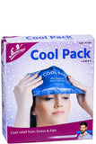 Flamingo Cool Pack Large Flexible Gel For Instant Stress Relief & Pain Management With Adjustable Velcro Strap