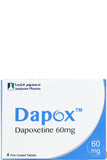 Dapox 60 Mg, 4 Film-coated Tablets, Blister Pack