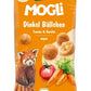 Mogli Organic Spelt Bites Tomato & Carrot 40g - Biodynamic Farming, Tomato And Carrot Flavor