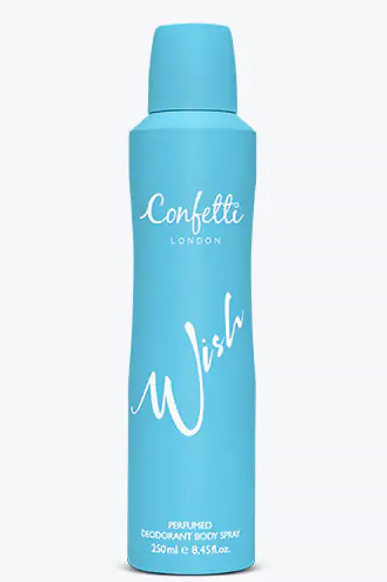 Riggslondon Perfumed Deodorant Body Spray - Wish Long-lasting Freshness With Uplifting Scent 150 Ml Aerosol