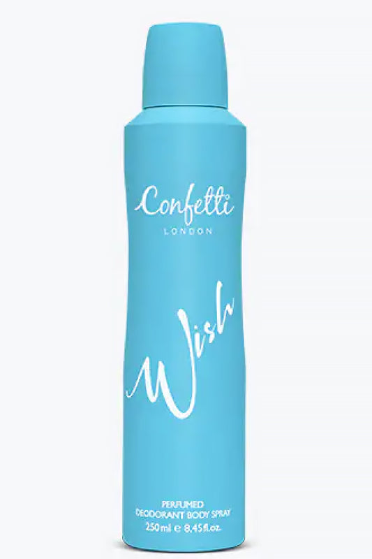 Riggslondon Perfumed Deodorant Body Spray - Wish Long-lasting Freshness With Uplifting Scent 150 Ml Aerosol