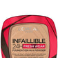L'oreal Paris Infallible Freshwear 130 True Beige - Full Coverage Powder Foundation