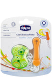 سلسلة لهاية شيكو بمشبك - حل متين وخالٍ من البيسفينول أ (BPA) لمنع السقوط لسهولة التركيب