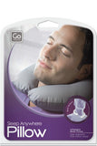 Go Travel Inflatable Neck Pillow With Washable Cover For Ultimate Comfort And Neck Support