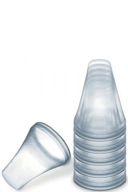 Beurer Ft 58 Ear Thermometer Protective Cap Set - 20 Single-use Hygienic Caps For Accurate Temperature Measurement