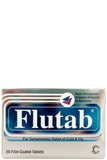 Flutab 500 Mg/25 Mg/30 Mg, 20 Film-coated Tablets, Blister Pack