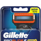 Gillette Fusion Proglide Power Cartridge - 4 Pieces For Reliable Smoothness