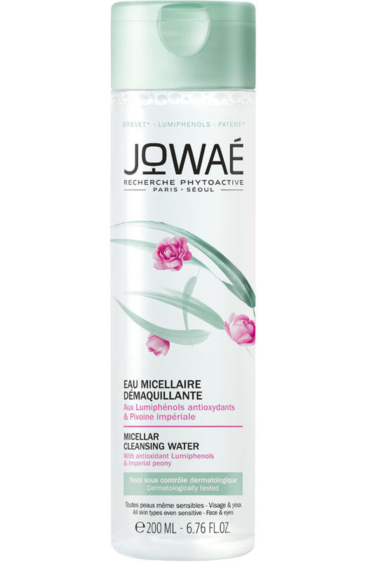 Jowae Micellar Cleansing Water Gentle Makeup Removal For Sensitive Skin With Lumiphenols 200ml