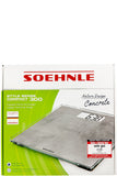 Soehnle Style Sense Compact Digital Personal Scale 180kg With Lcd Screen, Extra-thin Design, And Anti-slip Feet