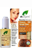 Dr Organic Snail Gel Face Serum 30ml مغذٍ ومرطب