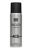 Riggslondon Perfumed Body Spray Long-lasting Freshness With Lightweight Formula 150 Ml