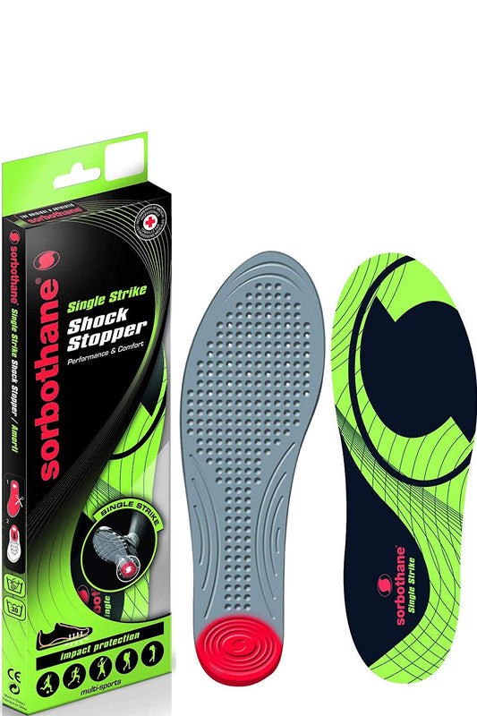 Sorbothane Single Strike Insoles Shock Absorption & Abrasion-resistant Top Sheet 5.5-7