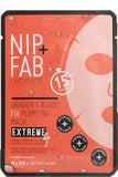 Nip Fab Dragon's Blood Fix Plumping Sheet Mask Extreme Hydrating & Plumping Hydrogel Mask For Youthful Skin