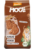 Mogli Organic Cocoa Biscuits With Spelt & Butter 50g - Demeter Certified, With Almonds And Cocoa
