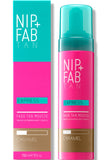 Nip Fab Express Faux Tan Mousse Deep Tan Glycolic Acid Hydrating 200ml Caramel