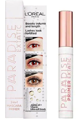 L'oreal Voluminous Paradise Primer White 01 - يعزز الكثافة والطول بتركيبة مرطبة