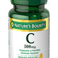 Nature's Bounty فيتامين سي 500 ملغ، دعم مضاد للأكسدة للجهاز المناعي 100 قرص