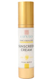 واقي شمسي للوجه Lunto Spf50+ - تركيبة مقاومة لعلامات التقدم في السن للبشرة الجافة 50 مل