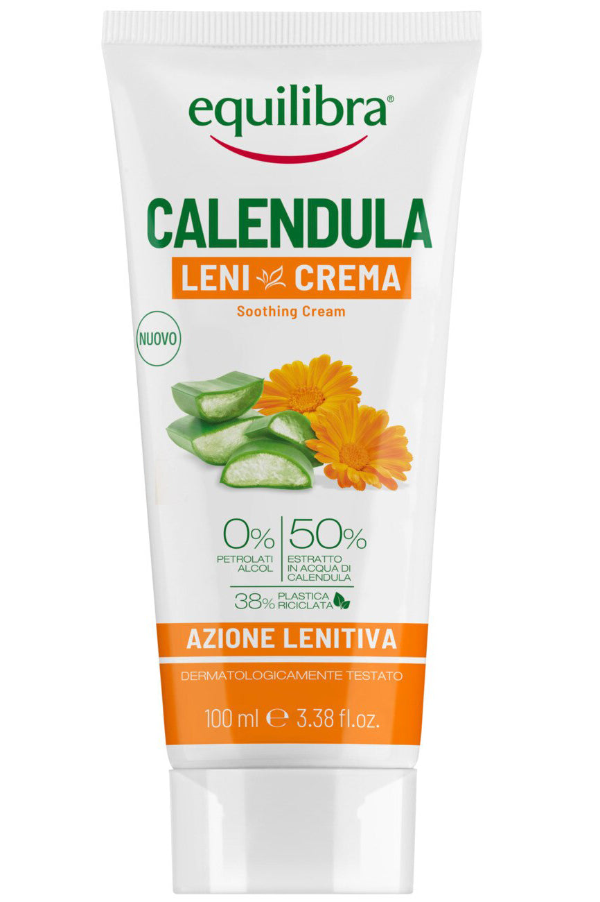Equilibra Calendula Soothing Cream Ultra-hydrating Relief With 50% Calendula Extract 100ml