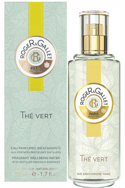 Roger And Gallet The Vert Fresh Fragrant Water Spray Refreshing Green Tea Citrus & Precious Wood 50ml