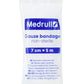 Medrull ضمادات شاش غير معقمة 5 × 7 سم