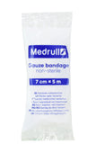 Medrull ضمادات شاش غير معقمة 5 × 7 سم