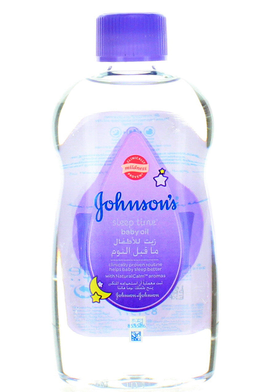 Johnson's Baby Bedtime Oil 300ml - Locks In Moisture With Relaxing Naturalcalm™ Aromas